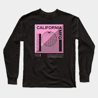 California Pink Vintage Long Sleeve T-Shirt